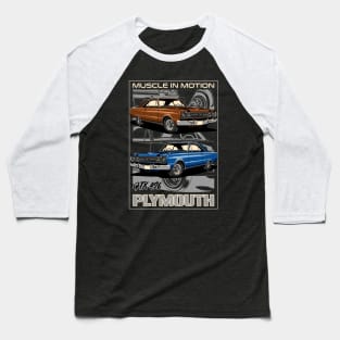 Plymouth GTX 426 Hemi Classic Car Baseball T-Shirt